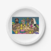 最後の晩餐の宗教紙プレート ペーパープレート (正面)