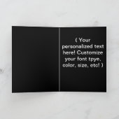 最後の晩餐のDa Vinciイエス・キリストのフラクタルの絵画 シーズンカード (内部)