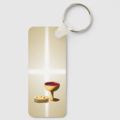 最後の晩餐イースターの種なしパンとワイン キーホルダー (裏面)