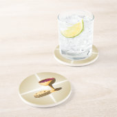 最後の晩餐イースターの種なしパンとワイン コースター (側面)