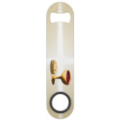 最後の晩餐イースターの種なしパンとワイン スピード栓抜き (裏面)