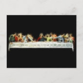 最後の晩餐ダヴィンチイエスフラクタル絵画ズ ポストカード (正面)