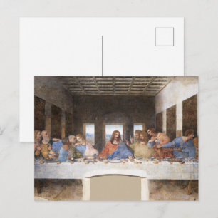 最後の晩餐ダヴィンチファインアートクラシック ポストカード