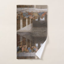 最後の晩餐ハンドタオル離れサイド