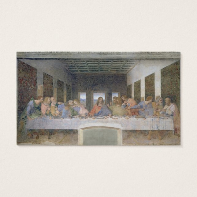 最後の晩餐1495年～97年（フレスコ） (裏面)