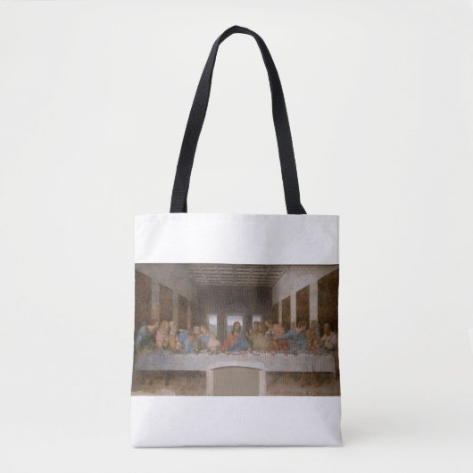 最後の晩餐1495 1498 byレオナルド・ダ・ヴィンチ トートバッグ (正面)