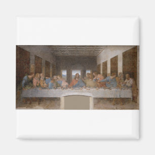 最後の晩餐1495 1498 byレオナルド・ダ・ヴィンチ マグネット