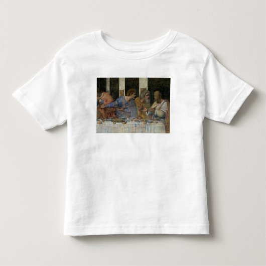 最後の晩餐1495-97年 トドラーTシャツ (正面)