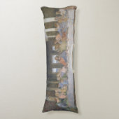 最後の晩餐1495-97年(フレスコ画) ボディピロー (正面縦)