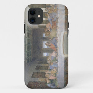 最後の晩餐1495-97年(フレスコ画) iPhone 11 ケース