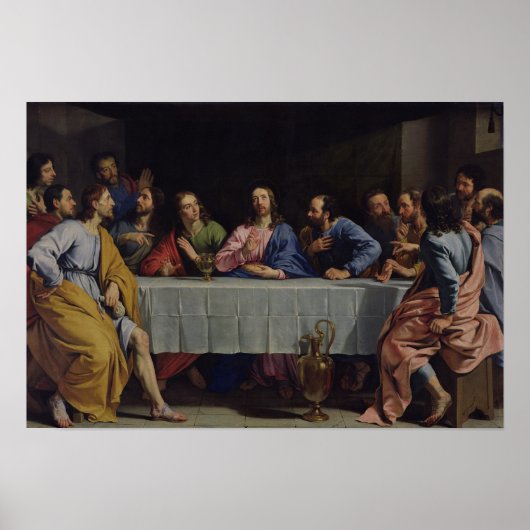 最後の晩餐1648年 ポスター (正面)