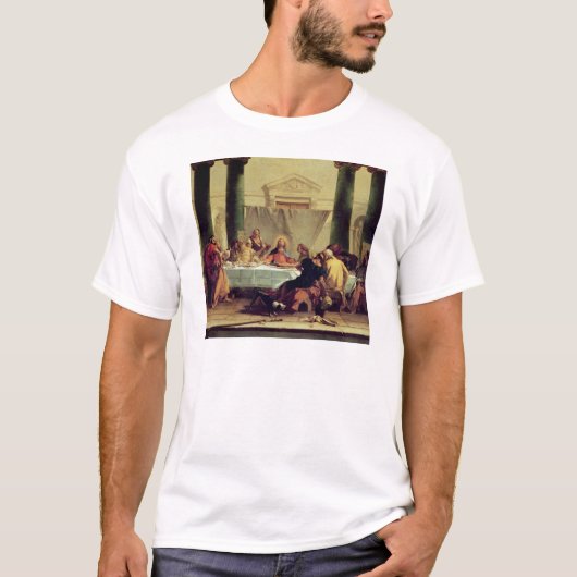 最後の晩餐1745-50年 Tシャツ (正面)