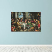 最後の晩餐2 キャンバスプリント (インサイチュ (ウッドフロア))
