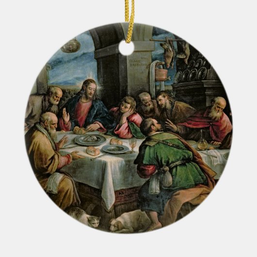 最後の晩餐3 セラミックオーナメント (正面)