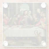 最後の晩餐5 ガラスコースター (裏面)