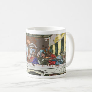 最後の晩餐:イエスとその弟子 コーヒーマグカップ