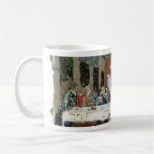 最後の晩餐:イエスとその弟子 コーヒーマグカップ (左)