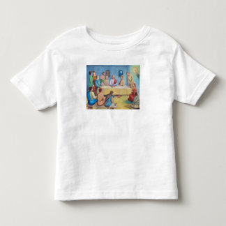 最後の晩餐:イエスと使徒たち トドラーTシャツ