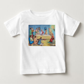 最後の晩餐:イエスと弟子たち ベビーTシャツ