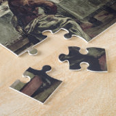 最後の晩餐(キャンバスの油) 2 ジグソーパズル (側面)