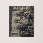 最後の晩餐(キャンバスの油) 2 ジグソーパズル (縦)