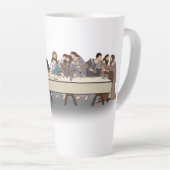 最後の晩餐 – キリスト教復活祭 カフェラテマグ (右アングル)