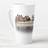 最後の晩餐 – キリスト教復活祭 カフェラテマグ (左アングル)