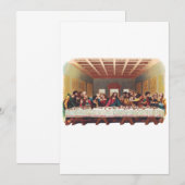 最後の晩餐 セーブザデート (正面/裏面)