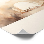 最後の晩餐 – デジタルウォーター色クリスチャンアート ポスター (角)