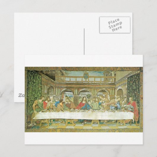 最後の晩餐 ポストカード (正面/裏面)