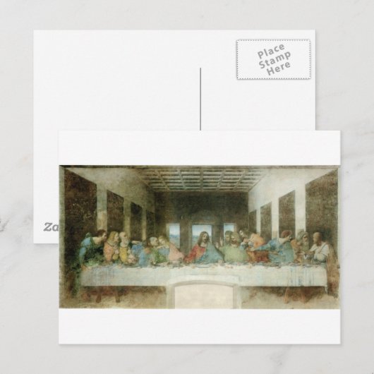 最後の晩餐 ポストカード (正面/裏面)