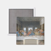 最後の晩餐、レオナルド・ダ・ヴィンチ、1495年～1498年 マグネット (正面/裏面)