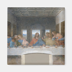 最後の晩餐、レオナルド・ダ・ヴィンチ、1495年~1498年 マグネット