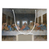最後の晩餐、レオナルド・ダ・ヴィンチ、1495年~1498年 ラージペーパーバッグ (裏面)