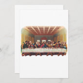 最後の晩餐 招待状 (正面/裏面)