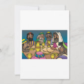 最後の晩餐 招待状 (正面)