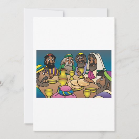 最後の晩餐 招待状 (正面)