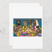 最後の晩餐 招待状 (正面/裏面)