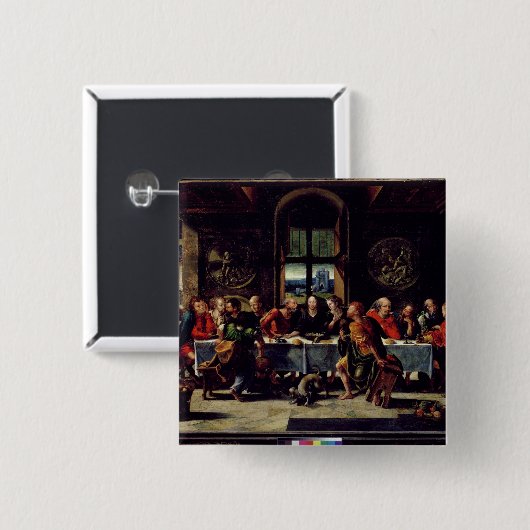 最後の晩餐 缶バッジ (正面&裏面)