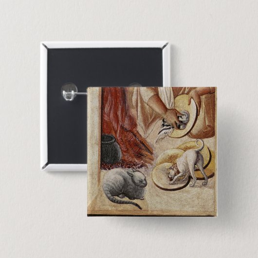 最後の晩餐 缶バッジ (正面&裏面)