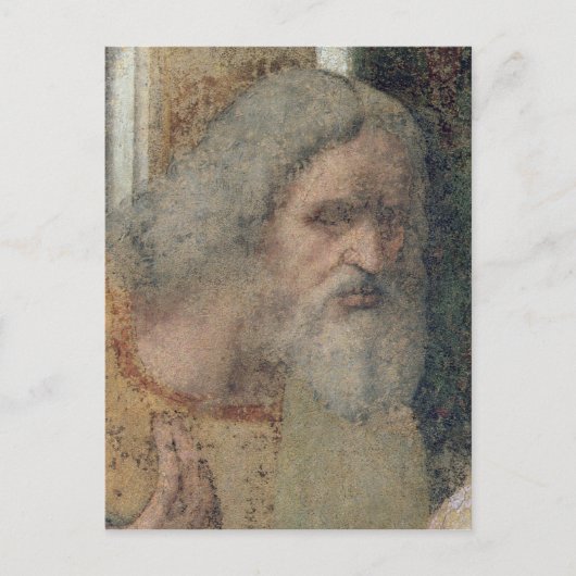 最後の晩餐、1495年～97年 ポストカード (正面)