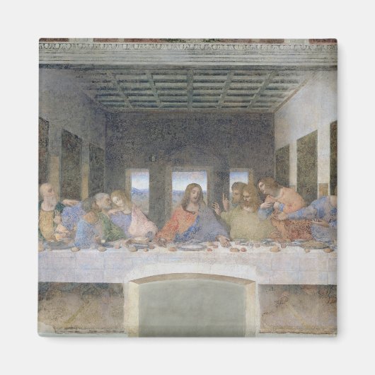 最後の晩餐、1495年–97 2 マグネット (正面)