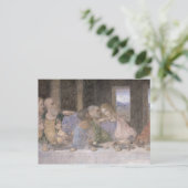 最後の晩餐， 1495年–97 3 ポストカード (スタンド正面)