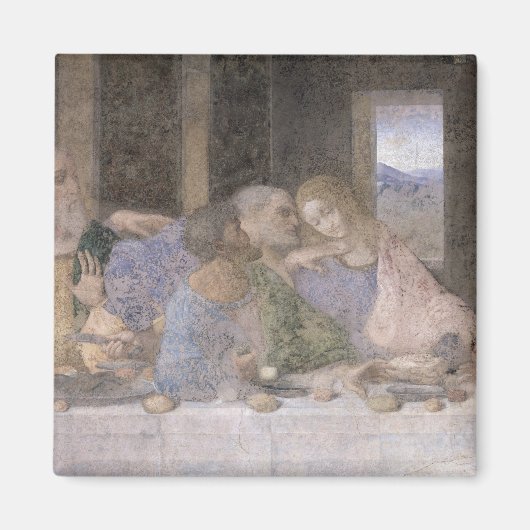 最後の晩餐, 1495年–97 3 マグネット (正面)