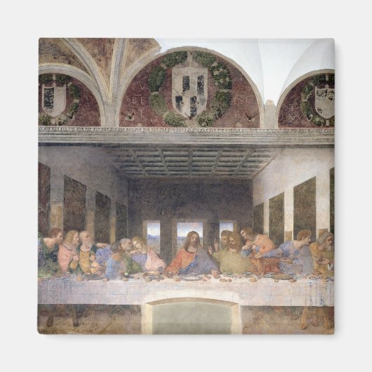 最後の晩餐, 1495年–97 3 マグネット (正面)