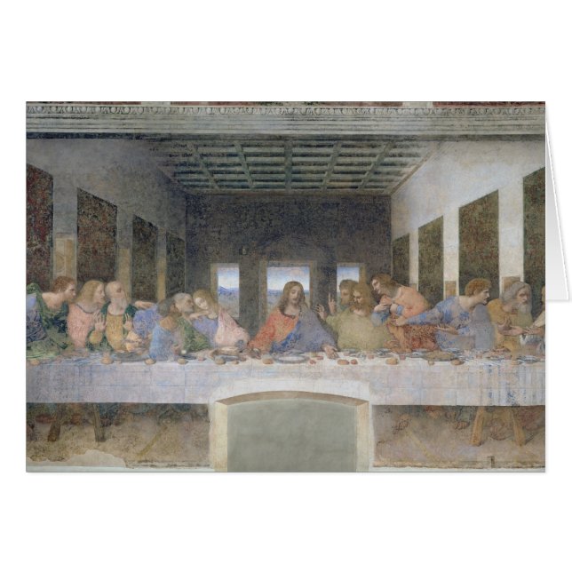 最後の晩餐、1495-97 2 (正面横)