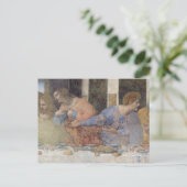 最後の晩餐、1495-97 2 ポストカード (スタンド正面)