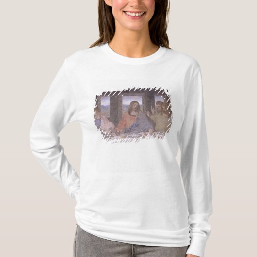 最後の晩餐、1495-97 2 Tシャツ (正面)