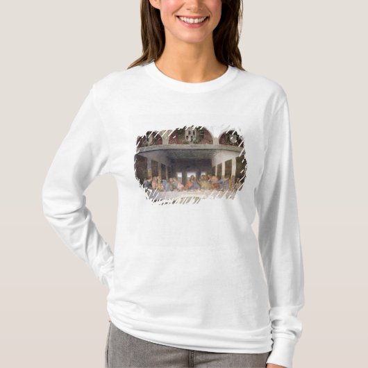 最後の晩餐、1495-97 3 Tシャツ (正面)