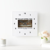 最後の晩餐（1498年）レオナルド・ダ・ヴィンチ ラウンド壁時計 (ホーム)